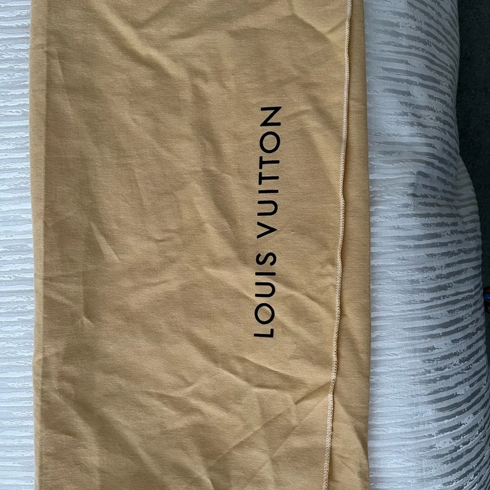 Louis Vuitton Brown Damier Ebene Shoulder Hobo with Gold Hardware